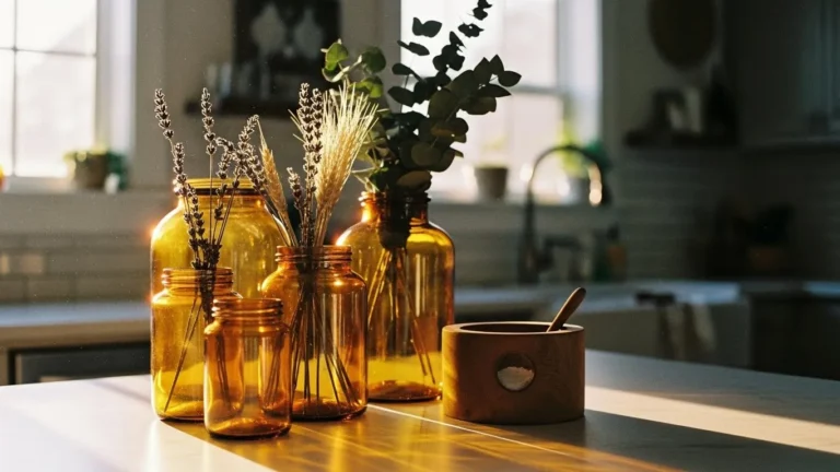 20 Farmhouse Kitchen Countertop Decor Ideas That Add Personality