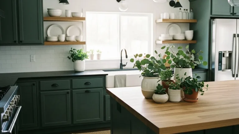 23 Green Farmhouse Kitchen Ideas That Bring Nature Indoors