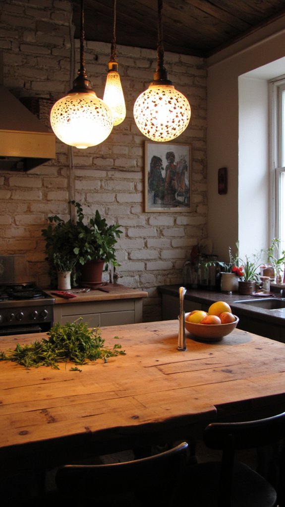 artistic kitchen lighting designs