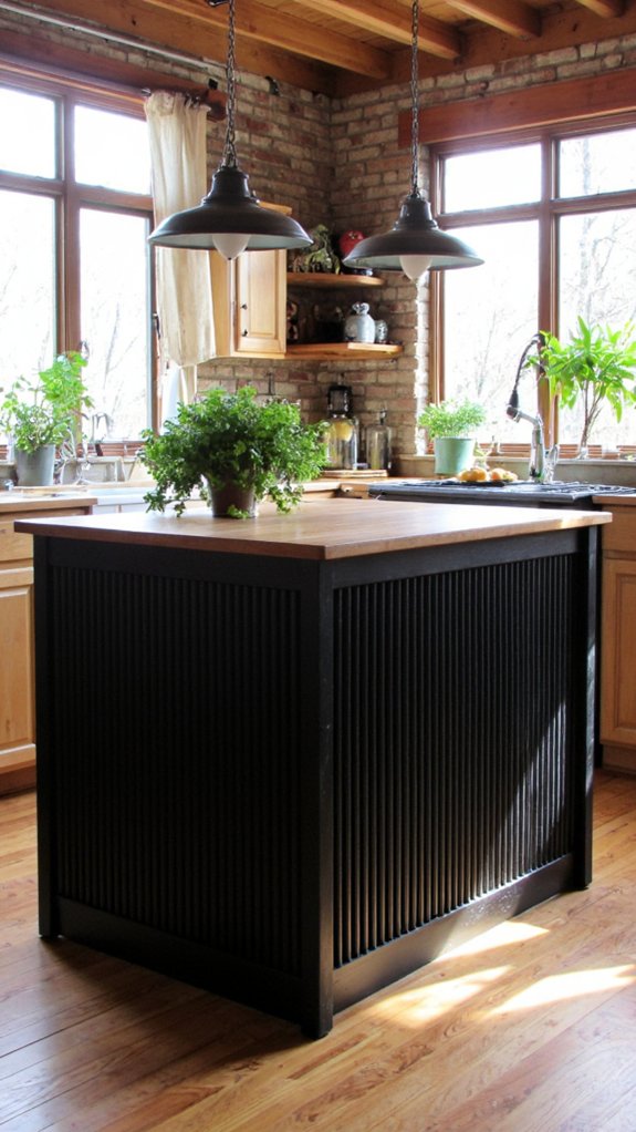 bold sophistication in kitchens