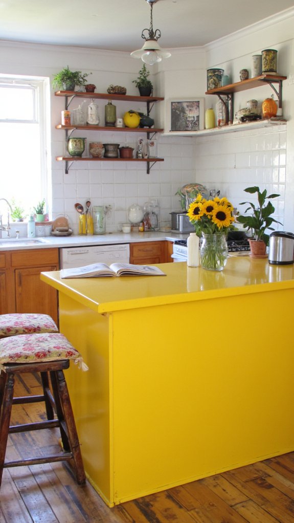 bright yellow kitchen energizer