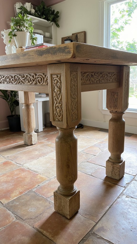 charming decorative legs and carvings