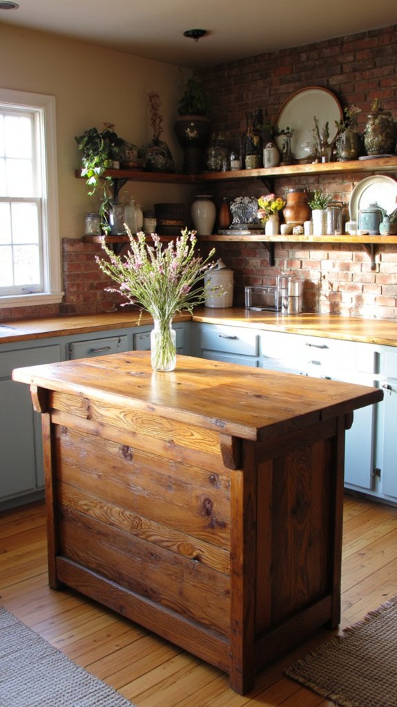 charming reclaimed wood kitchen