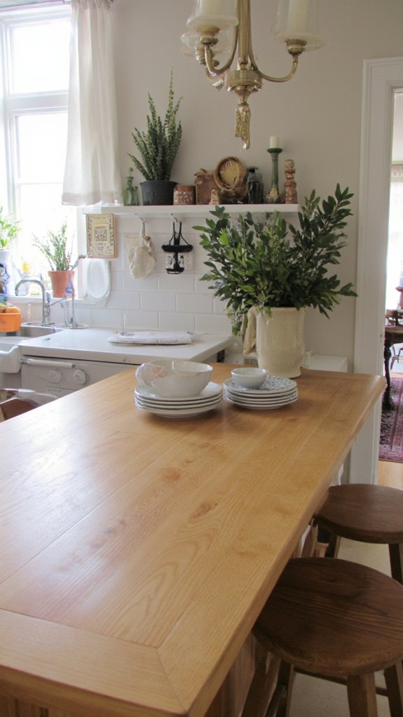 charming white oak island