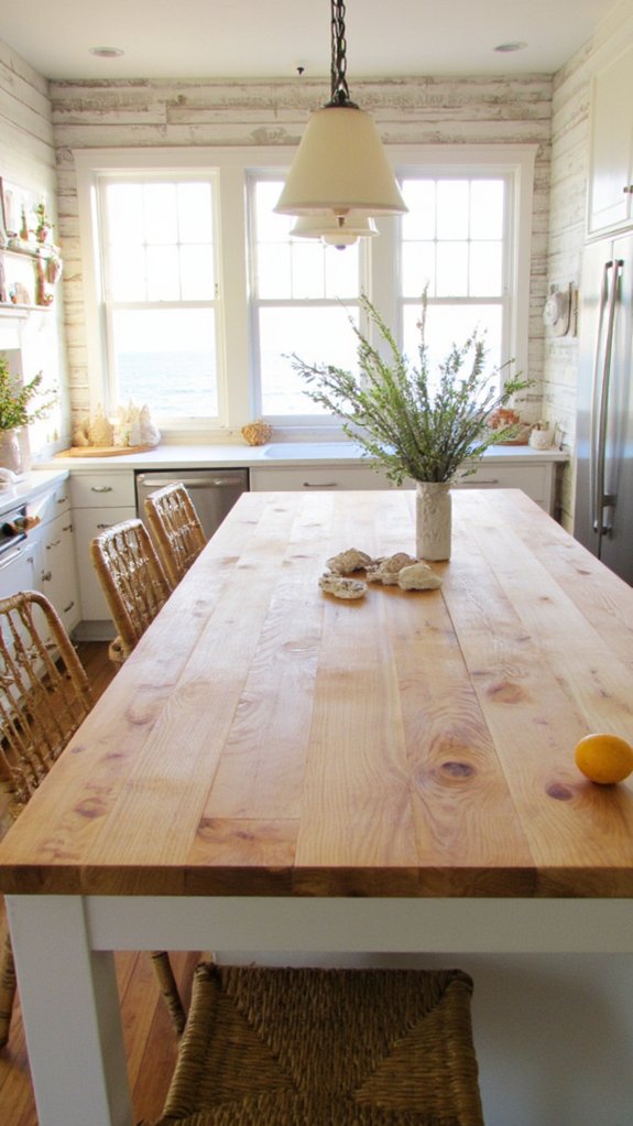 coastal kitchen retreat vibe