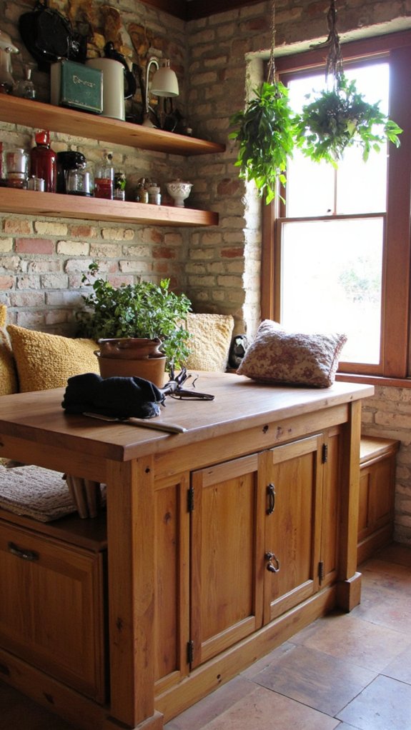 comfortable functional storage seating