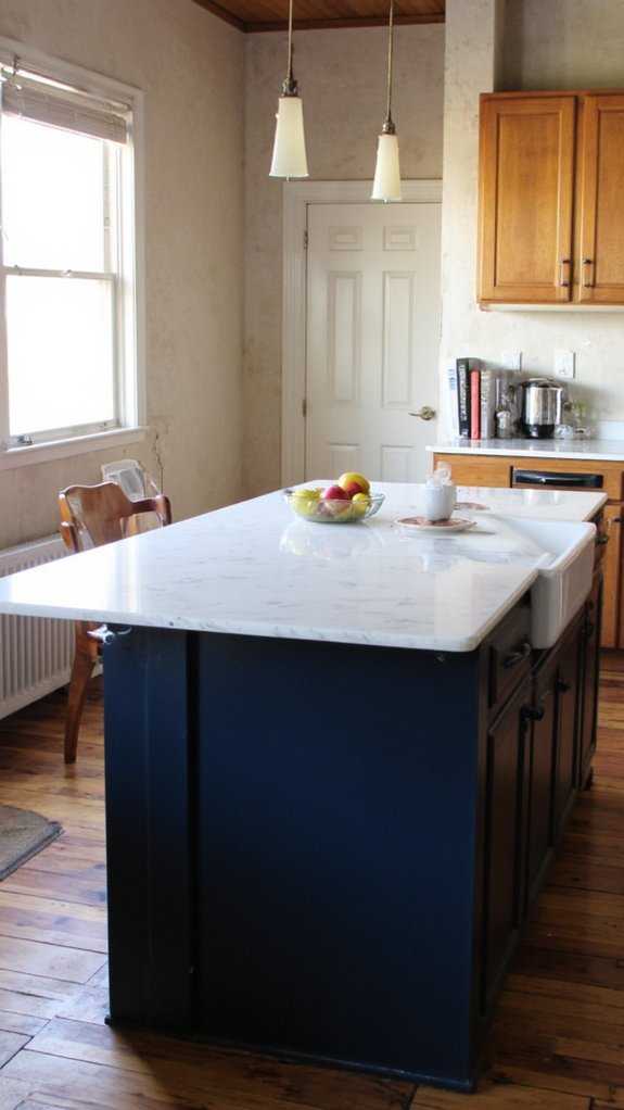 contrasting colors elevate kitchens