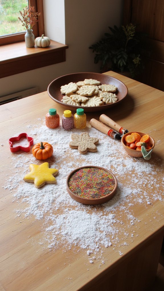 cookie decorating fun together