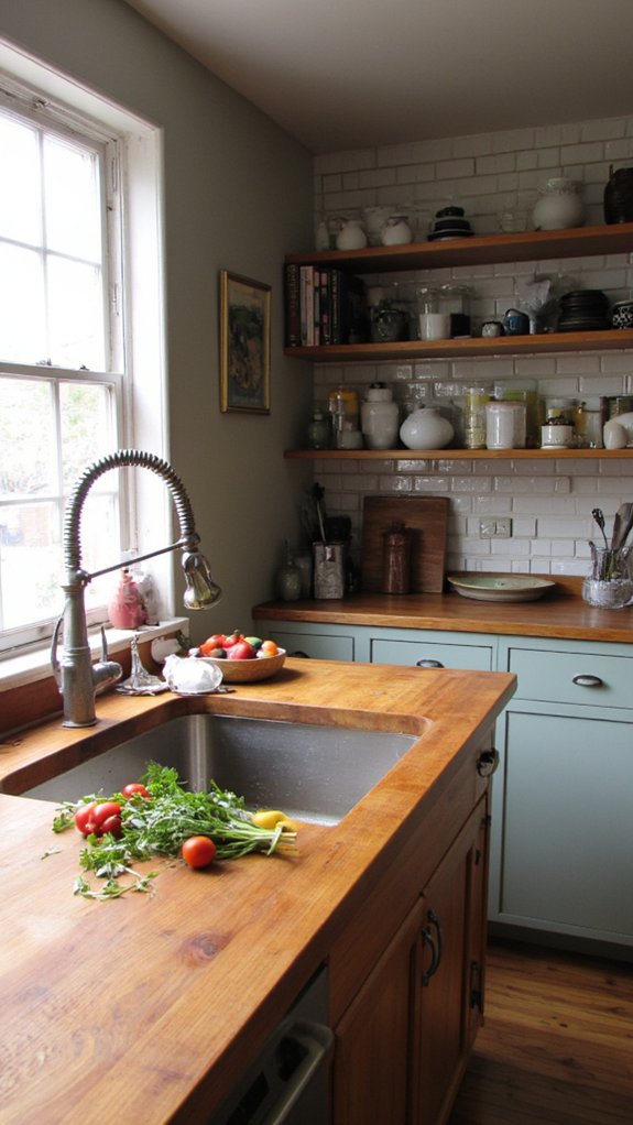 custom kitchen island efficiency