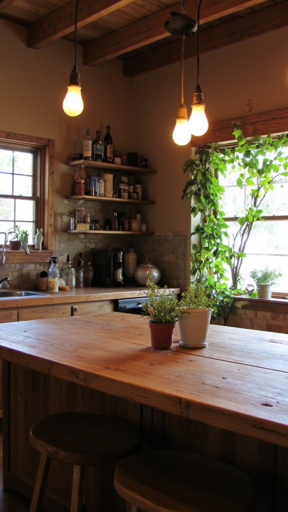 eco friendly solar kitchen lighting