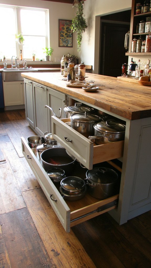 effortless cookware access achieved