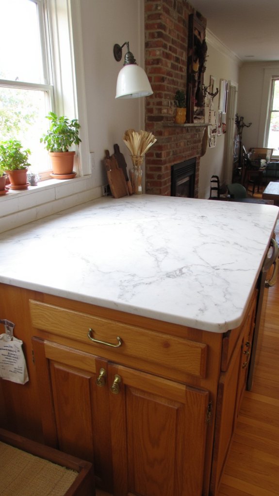 elegant durable marble alternative