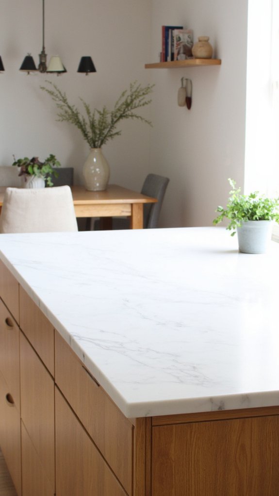 elegant functional kitchen centerpiece