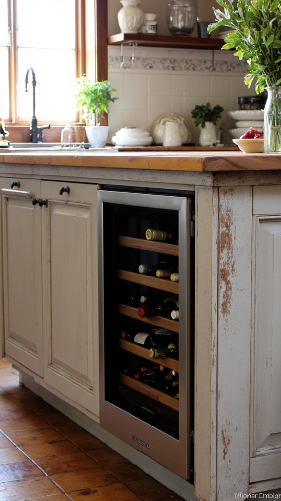 elegant wine storage solution