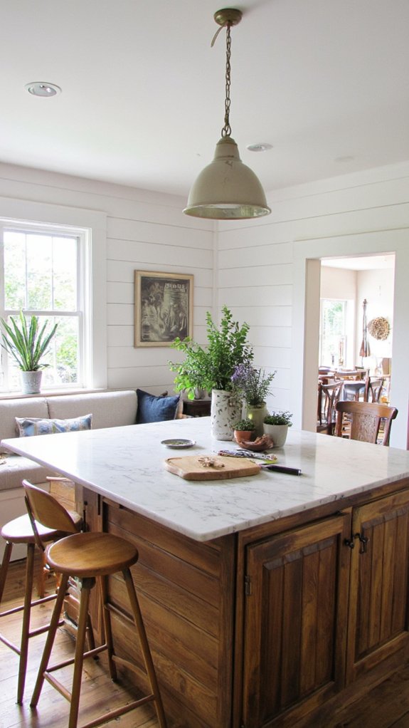 functional kitchen gathering space