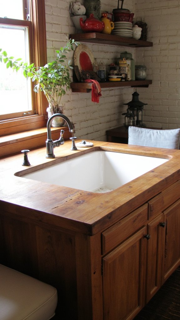 functional l shaped kitchen island