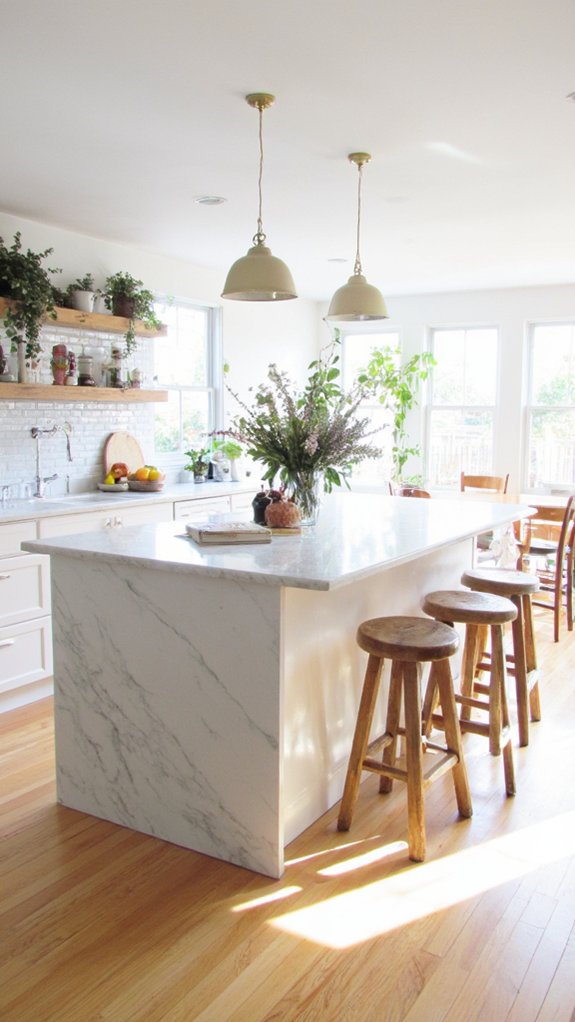 functional multi level kitchen design