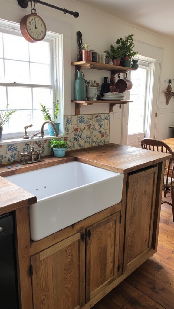 functional rustic kitchen charm