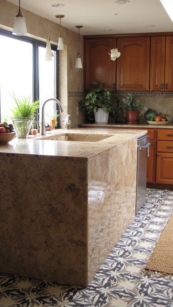 geometric elegance in kitchens