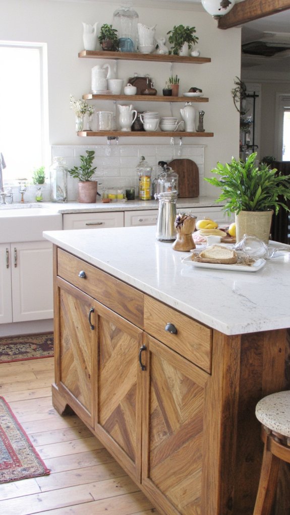 geometric mixed material designs