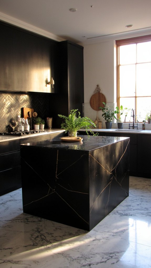 geometric patterns enhance kitchens