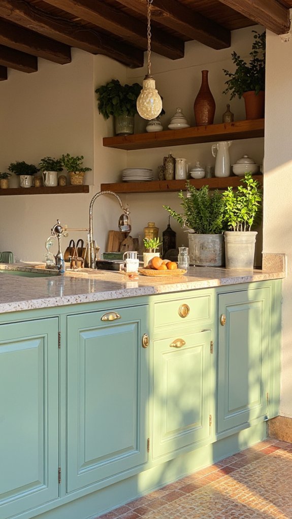 gold accents elevate elegance