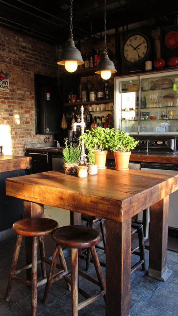 industrial edge kitchen design