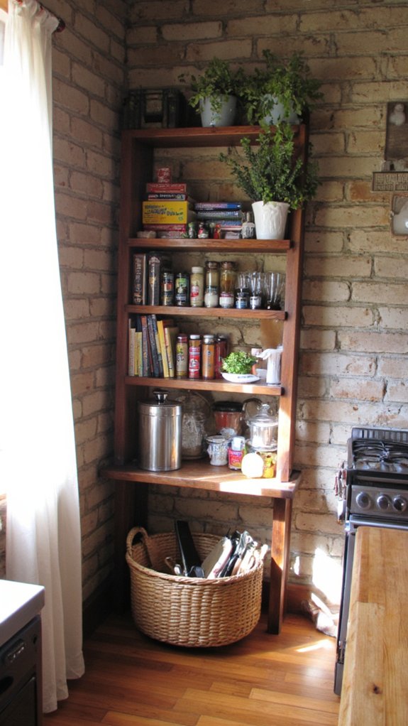 maximize kitchen corner storage