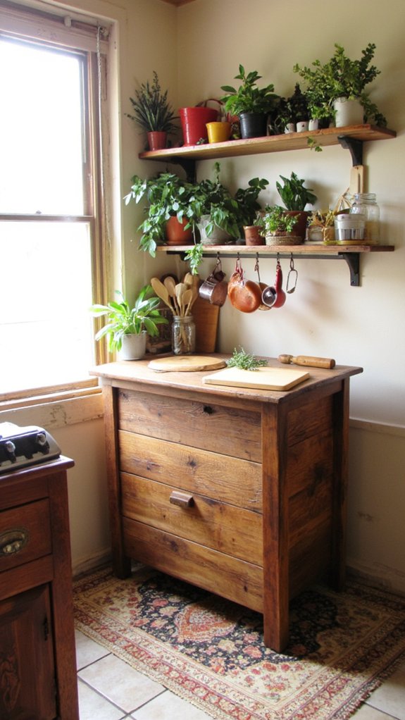 maximize kitchen storage space