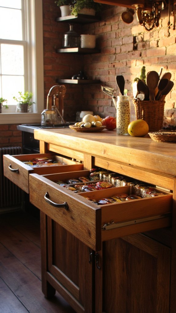 maximizing kitchen storage efficiency