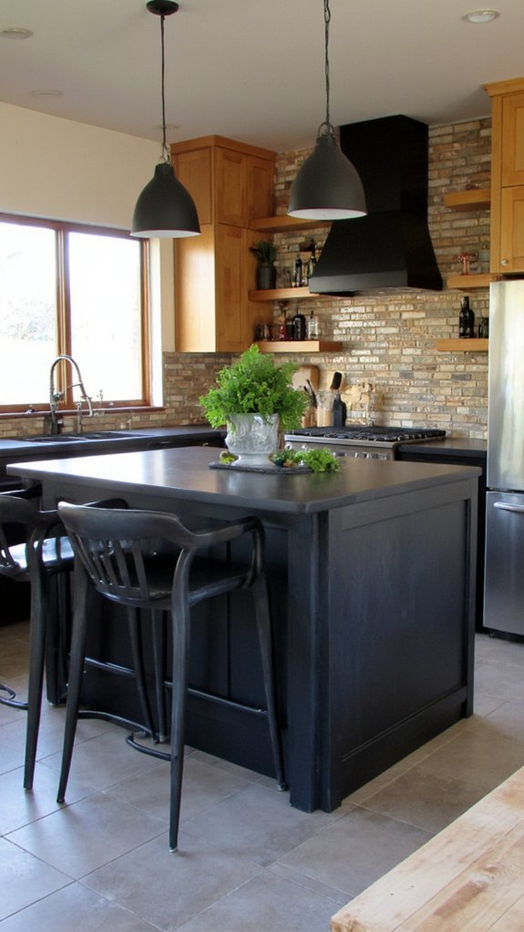 multifunctional kitchen seating design