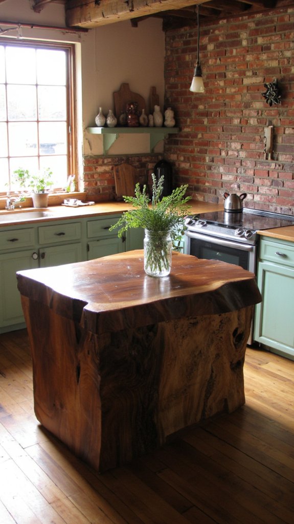 nature inspired kitchen centerpiece