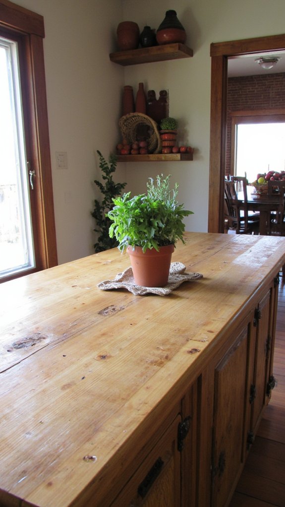 nature inspired kitchen retreat