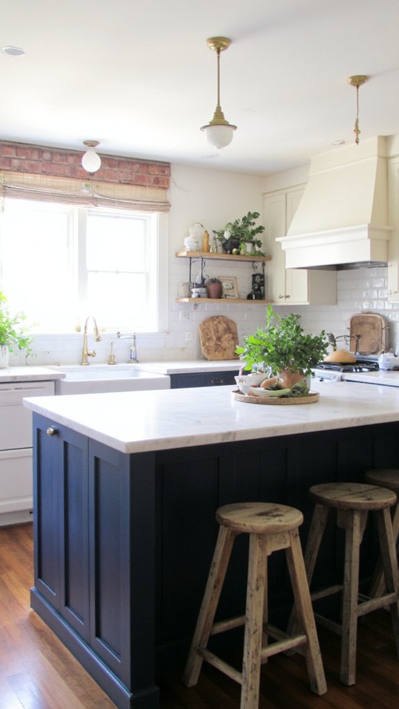 navy and cream sophistication