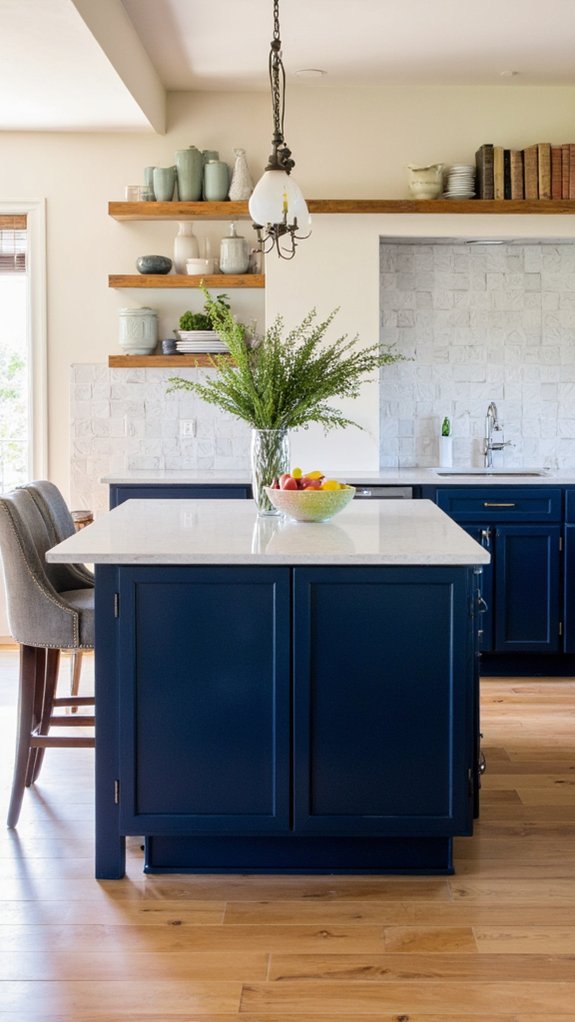 navy and light gray elegance