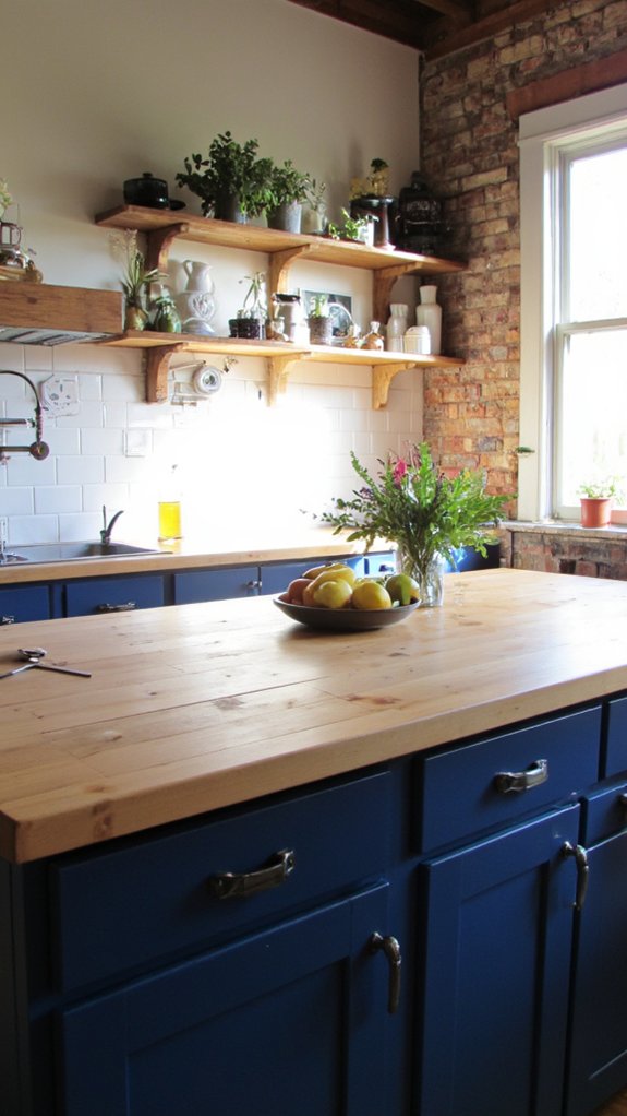 navy blue and white elegance