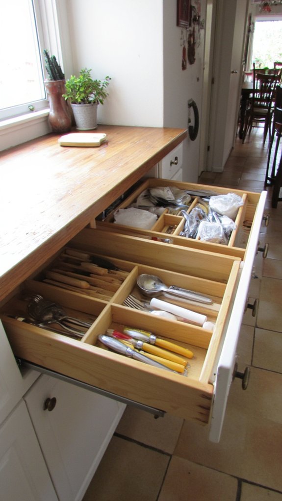 organized kitchen drawer essentials