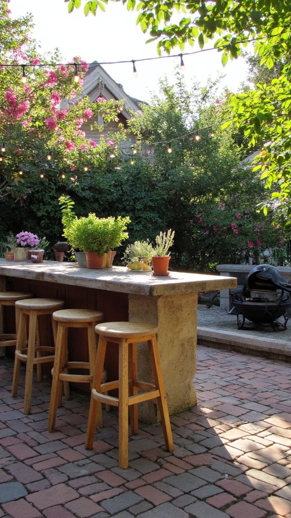 outdoor inspired kitchen design