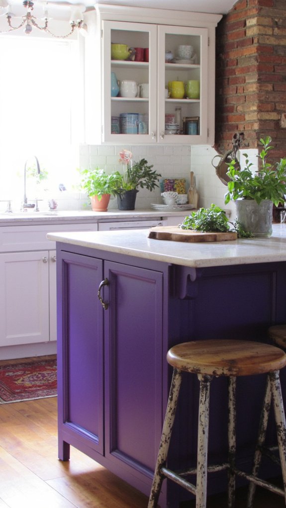 regal deep purple elegance