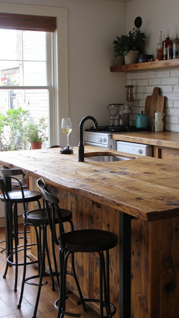 rustic warmth and charm