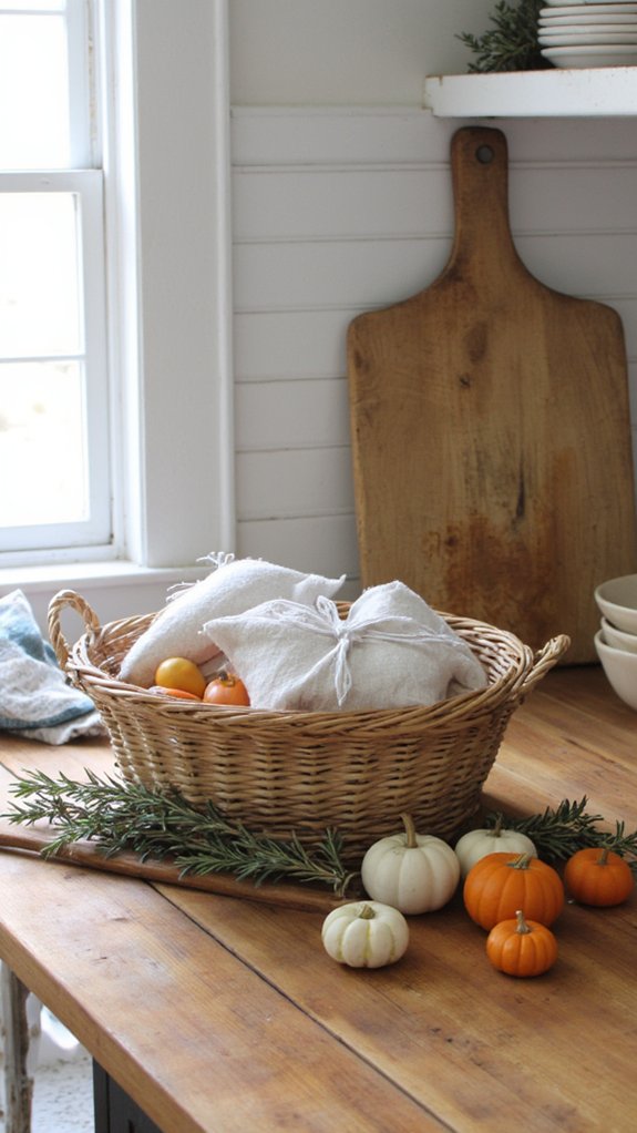 scented sachets enhance atmosphere