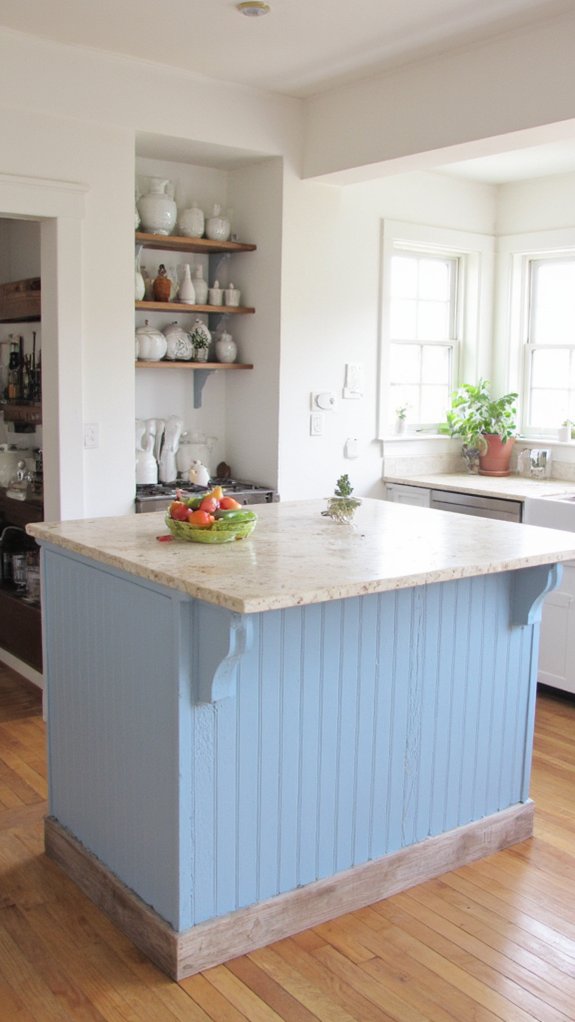 serene light blue elegance