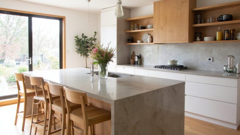 sleek and functional kitchen islands