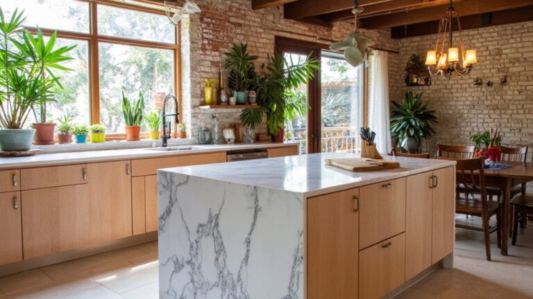 sleek and luxe kitchen islands