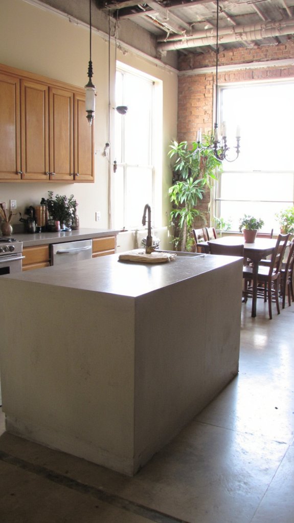 sleek durable kitchen focal point