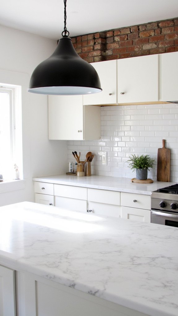 sleek minimalist kitchen decor