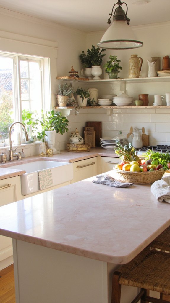 soft pastel quartz aesthetics