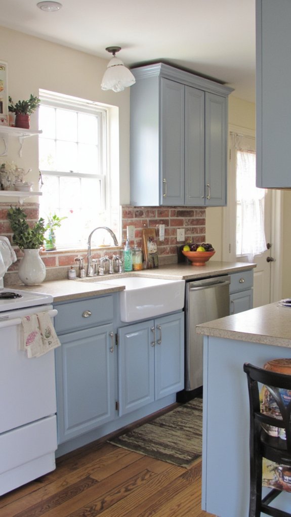 soothing soft blue gray harmony