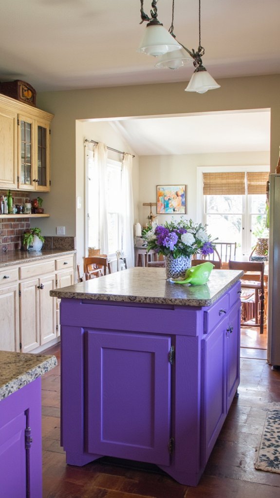 sophisticated elegant purple hue