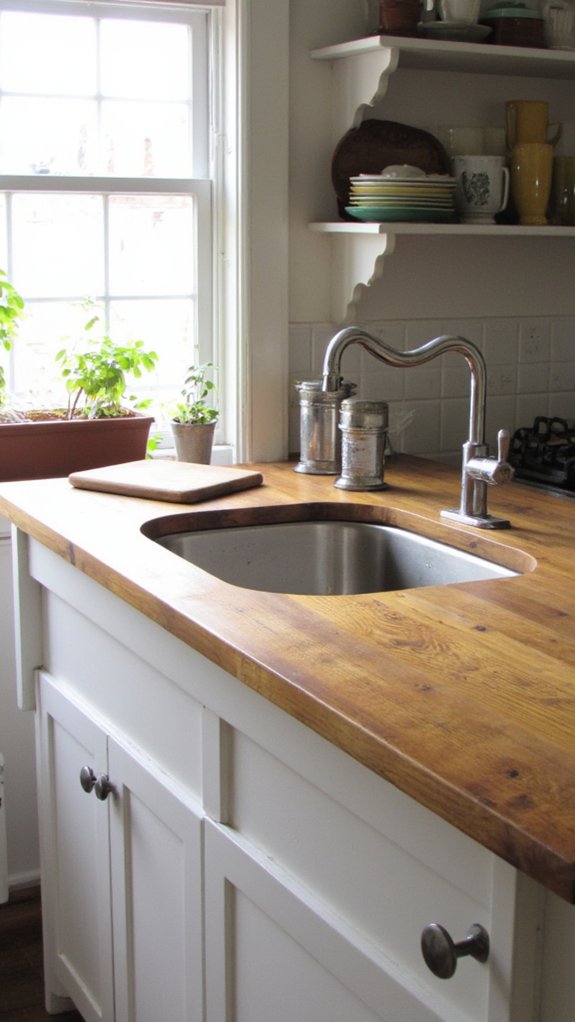 space saving drop down sink